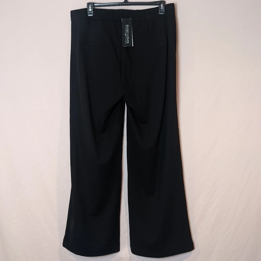 Base Level Curvy Arah Black Wide Leg Pants - Picture 4 of 12